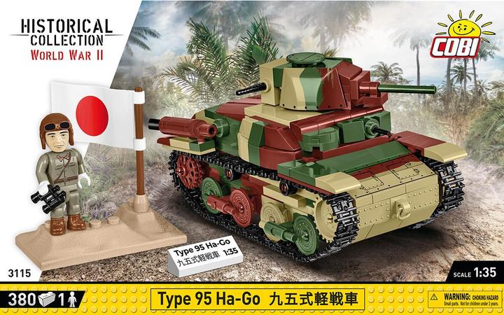 Produktbild Cobi Type 95 Ha-Go / 380 pcs.