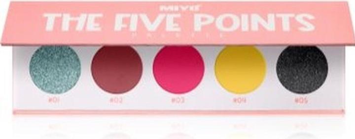 Actual product image MIYO Eyeshadow The Five Points - A Versatile Eyeshadow Palette
