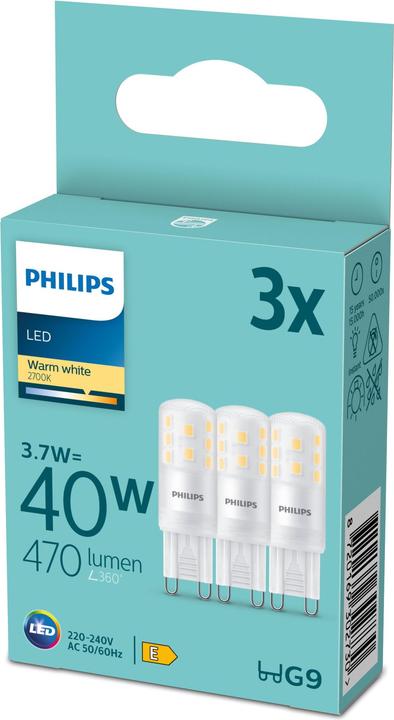 Produktbild Philips LED pre Spot (G9, 470 lm, 3 x)