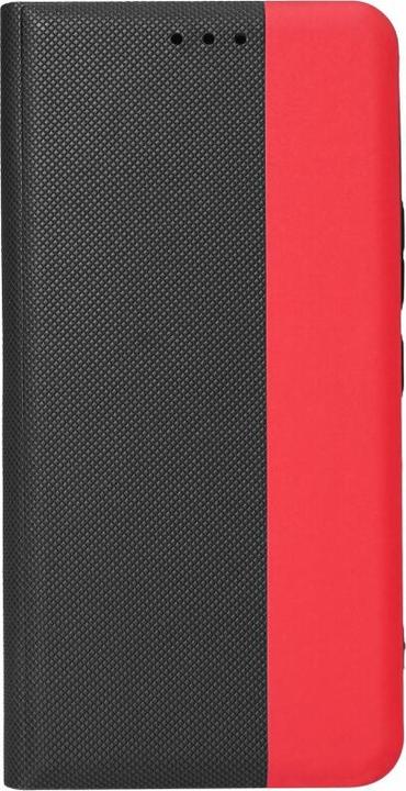 Image du produit prio Book Case Fashion for Samsung S22 black -red (Samsung Galaxy S22 5G)