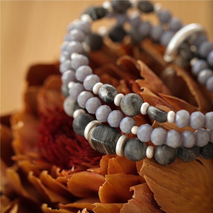 Immagine prodotto Andreani Armband mit echtem Picasso Jaspis (8 cm)