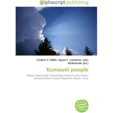 Kumauni people, Fachbücher von Agnes F. Vandome, Frederic P. Miller, John McBrewster