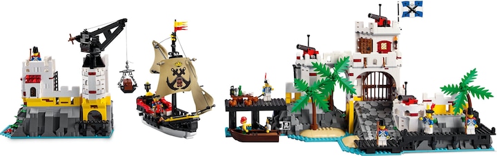 Actual product image LEGO Eldorado Fortress 10320 (10320, LEGO Icons, LEGO Rare Sets)