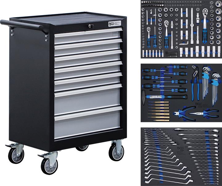Tool + assembly trolley