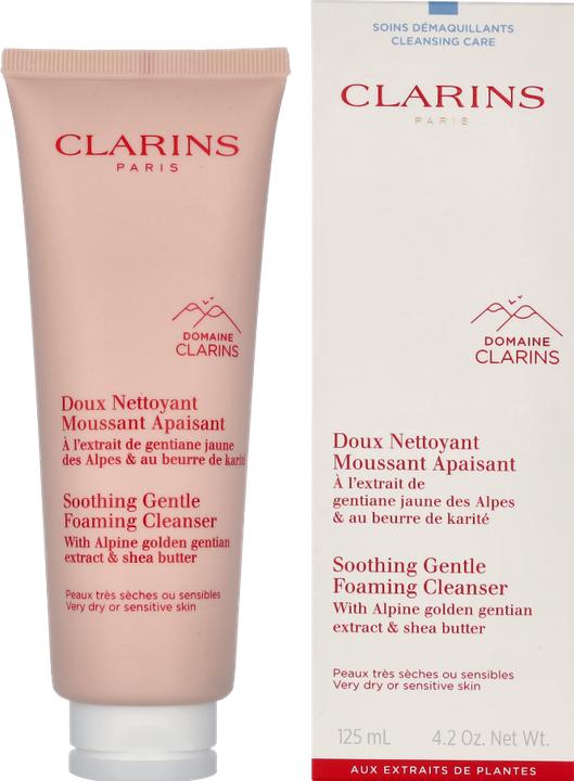 Immagine prodotto Clarins Doux Nettoyant Mouss Apaisant (re) (Schiuma detergente, 125 ml)