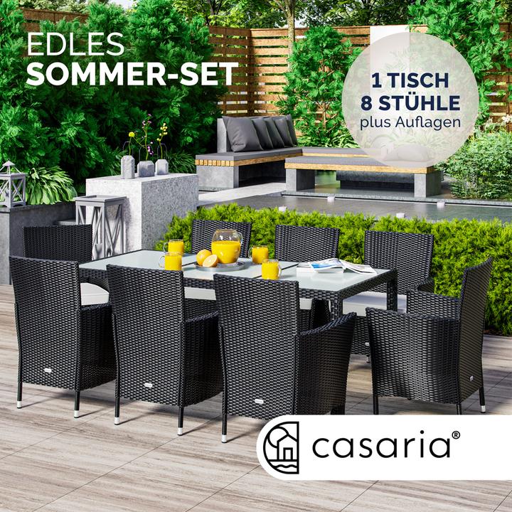Produktbild Casaria Sitzgruppe (190 x 190 x 75 cm)