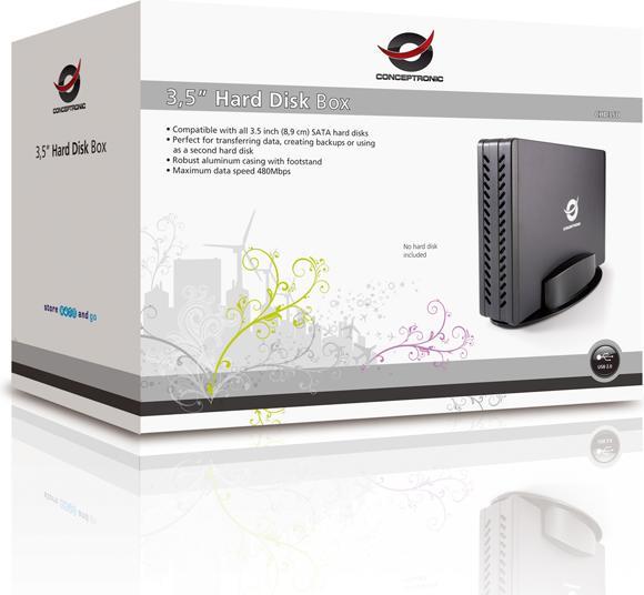 Actual product image Conceptronic 3.5-inch HDD hard drive (CHD3SU) (3.5")