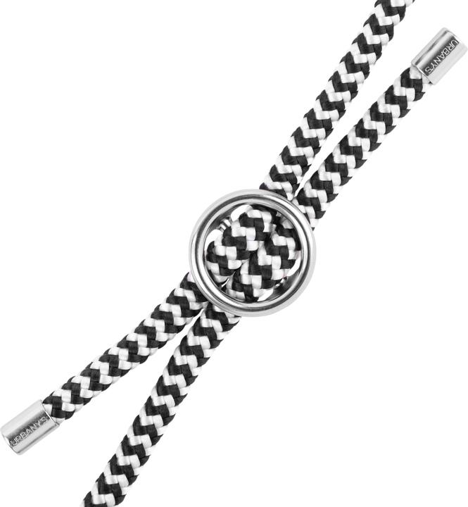 Produktbild Urbany's Necklace Case HYPNOTIC ZEBRA iPhone 17 Silber Ring