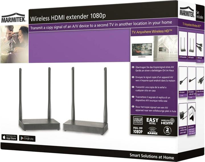 Image du produit Marmitek TV Anywhere Wireless HD (50 m, HDCP)