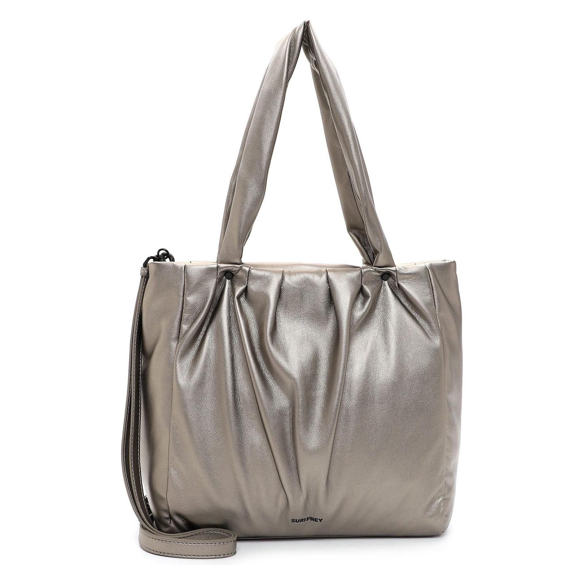 Suri Frey, Damen, Handtasche, Shopper Sfy Amy, Grau, Braun