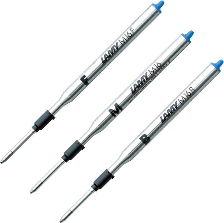 Actual product image Lamy Ballpoint pen refill M 16 (Gel mine, Blue, 0.20 mm)