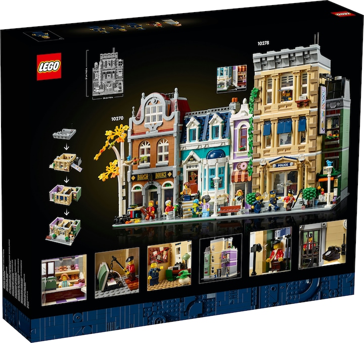 Image du produit LEGO Le Commissariat de police (10278, LEGO Creator Expert, LEGO difficiles à trouver)