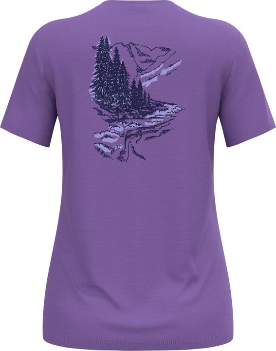 Actual product image Odlo Women's There's More Merino 160 T-Shirt Crew S/S (XS)