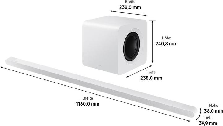 Produktbild Samsung HW-S811GD/ZG (330 W, 3.1.2 Kanal)