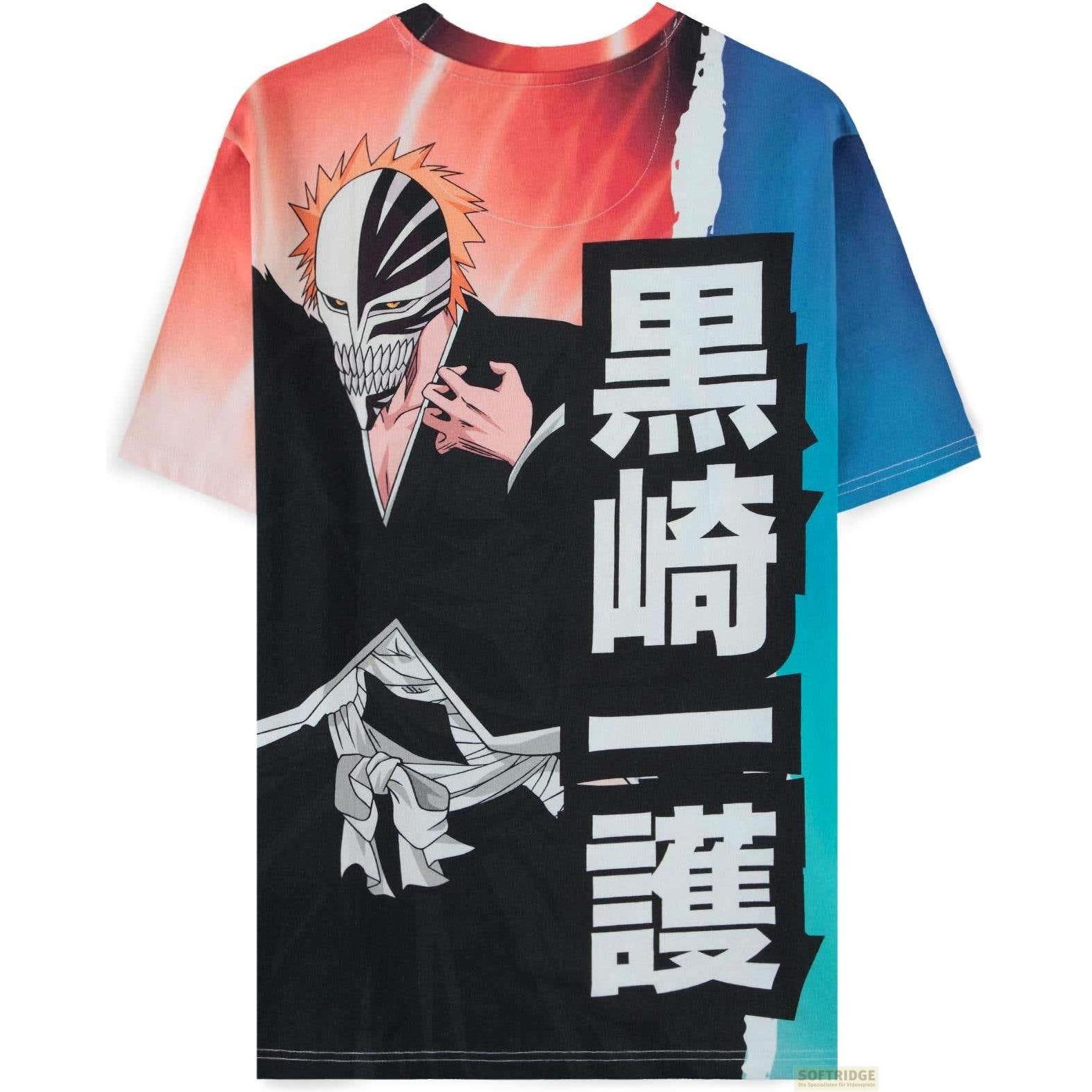 Difuzed, Uomini, Maglietta, Maglietta Bleach con stampa all over (L), Multicolore, (L)