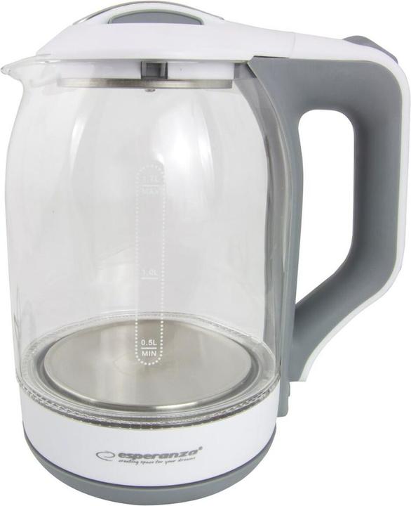 Actual product image Esperanza Yukon EKK025W Pilka (1.70 l)