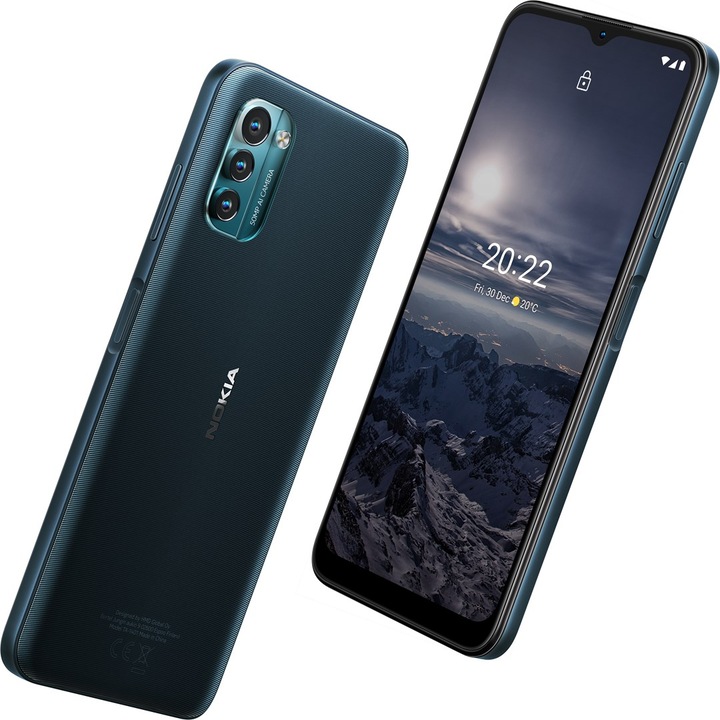 Produktbild Nokia G21 (128 GB, nordic blue, 6.52", Dual SIM + SD, 50 Mpx, 4G)