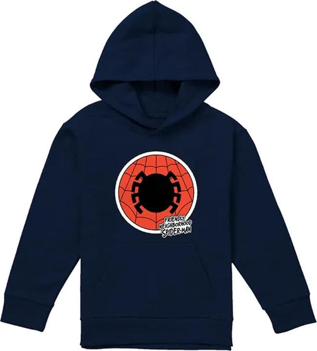 Spiderman Friendly Neighborhood Kapuzenpullover Zum Überziehen (116)