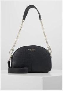 Actual product image Guess Kaylyn, Textile Crossbody Bag, Black, For Women