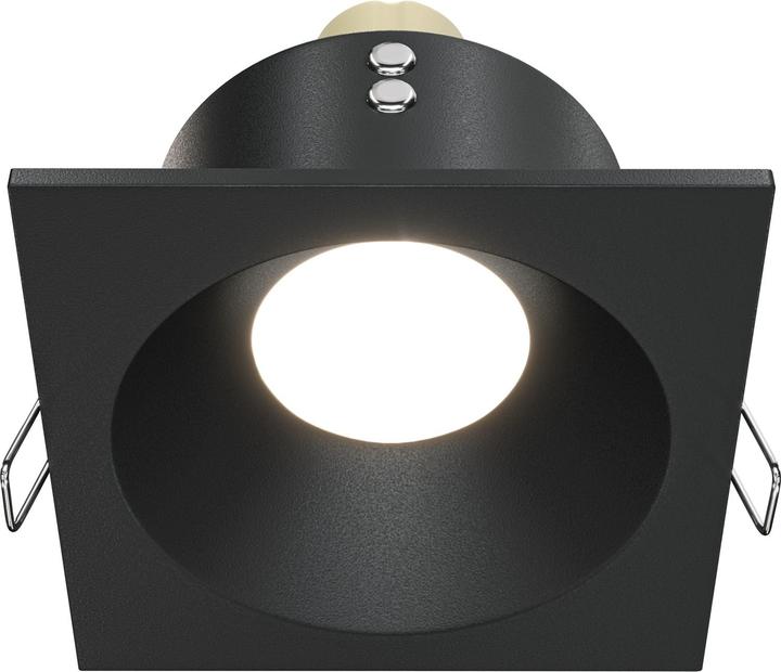 Image du produit Maytoni Zoom Downlight, Luminaire encastré GU10 carré noir IP65 étanche (GU10)