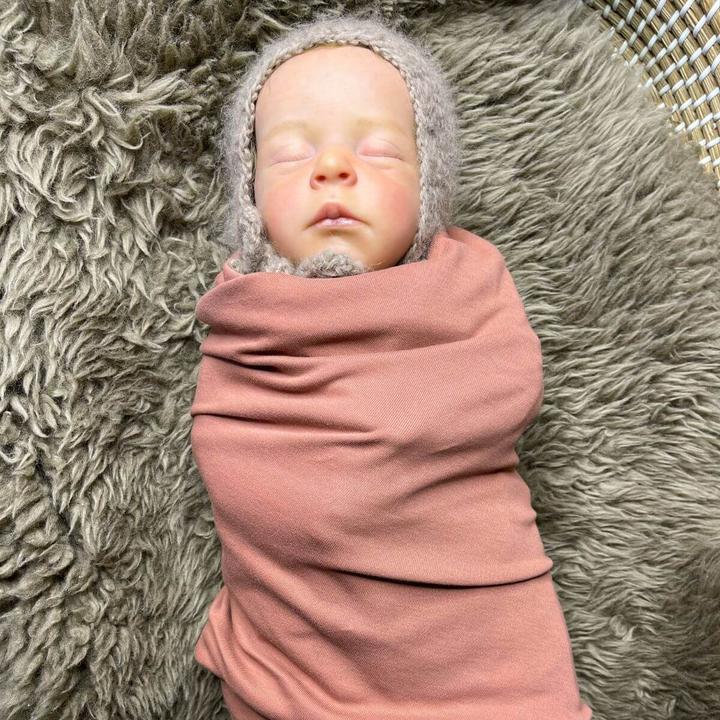 Produktbild Hoppediz Pucktuch Baby Einschlagdecke (90 cm, 90 cm)