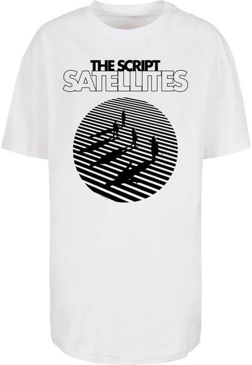 Produktbild Merchcode Ladies The Script - Album Circle Design Oversized Boyfriend Tee - 172015 (L)