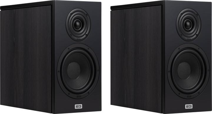 Heco Audio AURORA XT 300 BLACK/OAK (1 pair, 80 W)