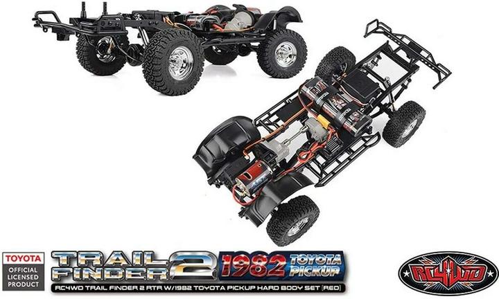Produktbild Rc4Wd Scale Crawler Trail Finder 2 1982 Toyota, RTR, 1:10, Rot