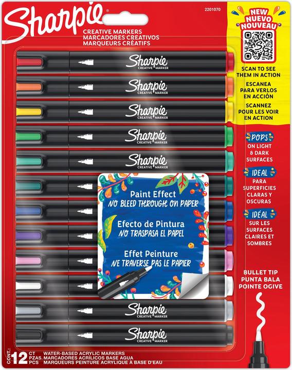 Actual product image Newell Sharpie brand (12x)