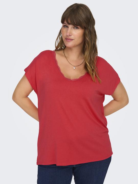 Produktbild Only Normal geschnitten V-Ausschnitt Curve Top Top (M)