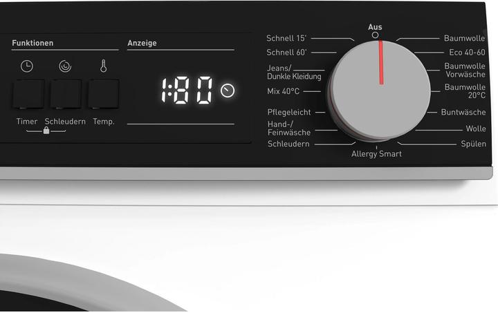 Actual product image Sharp ES-NFA714BW1NA-EN (7 kg, Left)