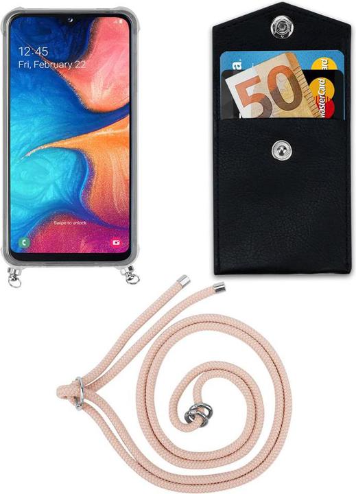 Produktbild Cadorabo TPU Handy Kette SILBER Cover