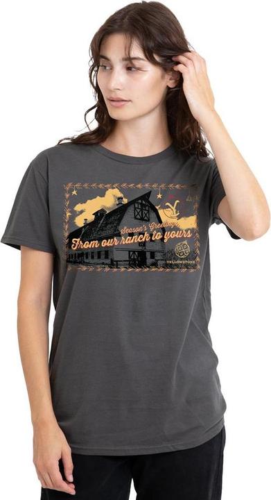 Immagine prodotto Yellowstone Seasons Greetings From The Maglietta Natale Adulto Unisex (L)