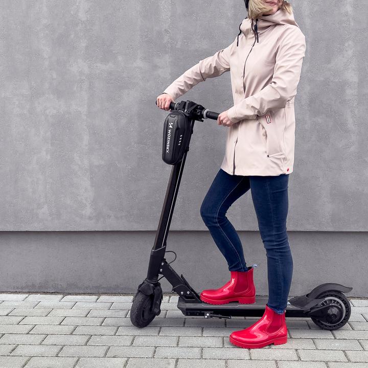 Actual product image Wozinsky Waterproof Bag Electric Scooter Bag 2L Handlebar Black (WSB3BK) () - 63975-uniw (2 l, Handlebar bag)