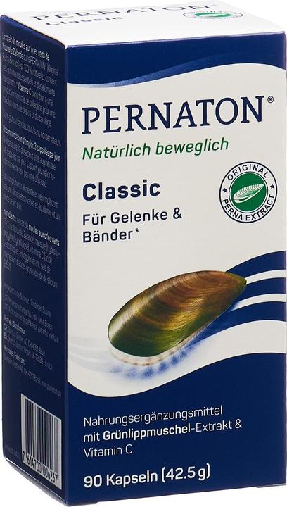 Actual product image Pernaton Classic green-lipped mussel (90 Piece, Capsules, 42.60 g)