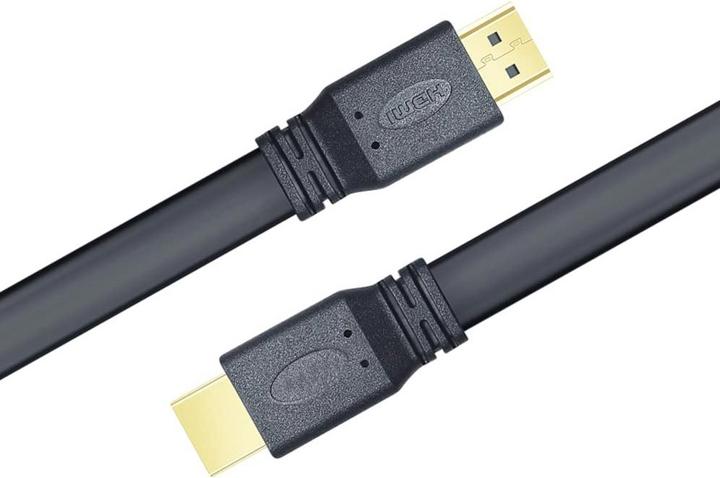 Productafbeelding Techly Hoge snelheid HDMI platte kabel @ (3 m, HDMI, 2.0)