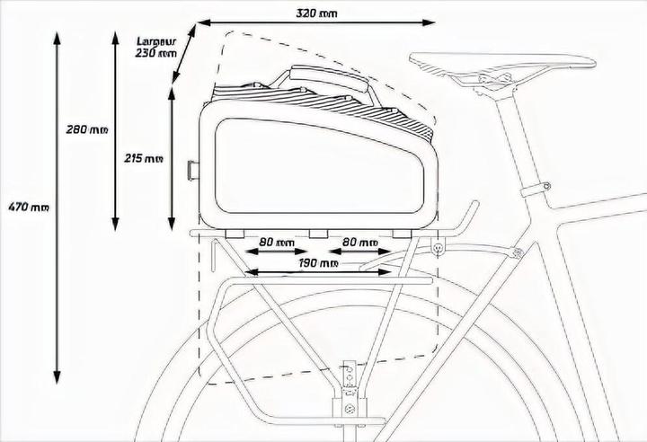 Produktbild Zefal Z Travel 80 (32 l, Gepäckträgertasche)