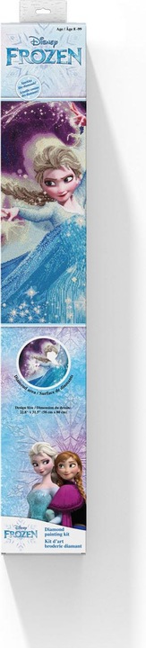 Actual product image Diamond Dotz Original Diamond Painting Set Elsa Magic, Creative Set with 54,569 Diamond Mosaic Stones