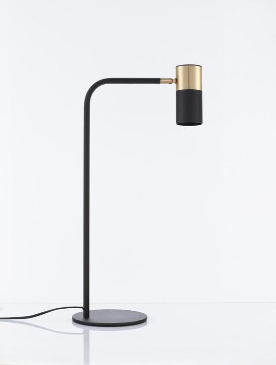 Actual product image Nova Luce PONGO table lamp GU10 black 55x16cm dimmable 9010225