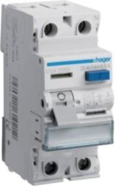 Immagine prodotto Hager RCD a 2 poli 25A/500mA 6kA CGA225D
