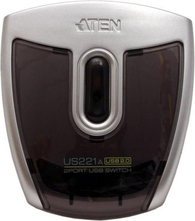 Actual product image Aten US221A 2-Port USB 2.0 Peripheral Switch