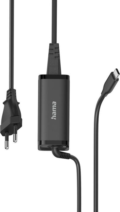 Actual product image Hama Universal-USB-C-Notebook-Netzteil, GaN, Power Delivery (PD), 5-20V/65W (65 W)