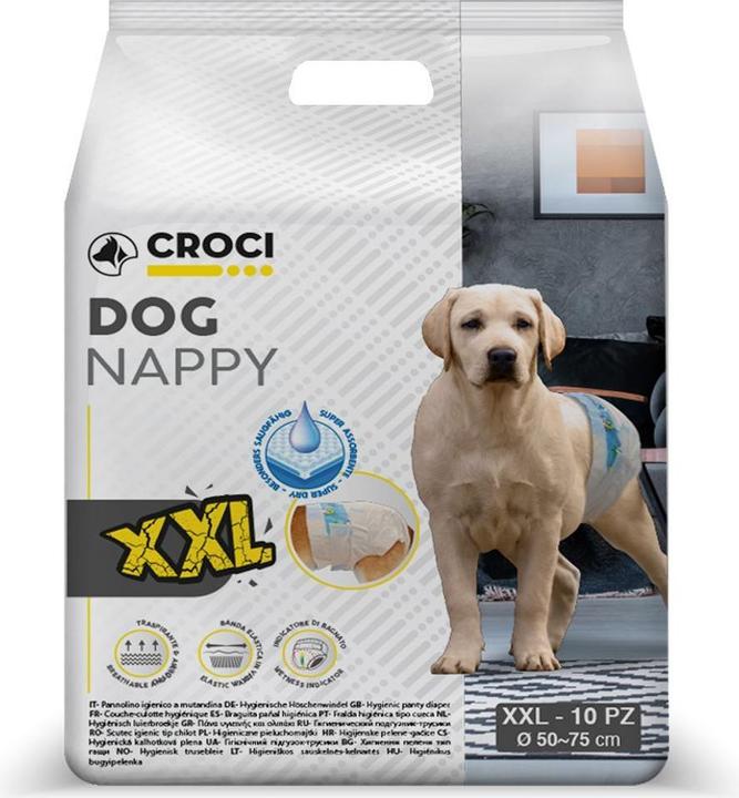 Croci Spa Dog Nappy nappies for dogs L 34-48cm (Dog)