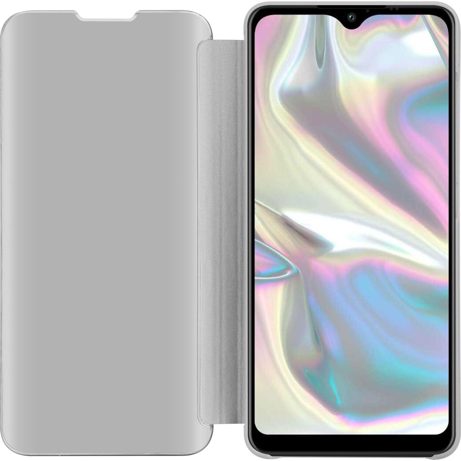 Thumbnail - Cadorabo Book Smart View Spiegel Cover (Samsung Galaxy A70e), Smartphone Hülle, Silber