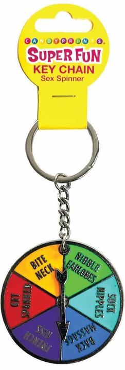 Actual product image Little Genie Productions Super lustiger Schlüsselanhänger, Sex-Spinner