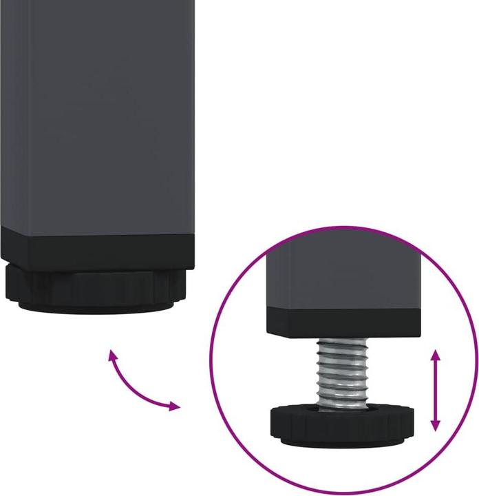 Produktbild vidaXL Nachttisch (36 x 39 x 50.50 cm)