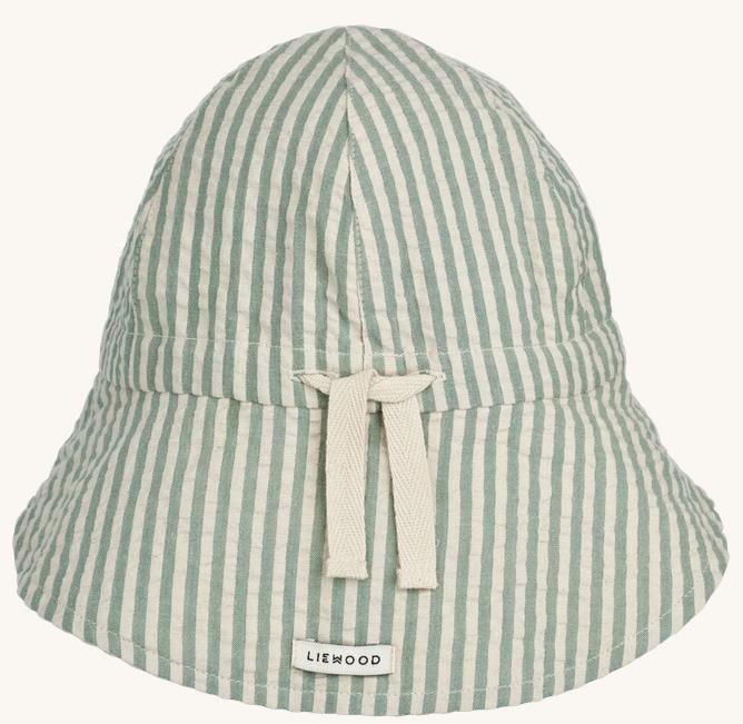 Actual product image Liewood Sunneva sun hat stripes