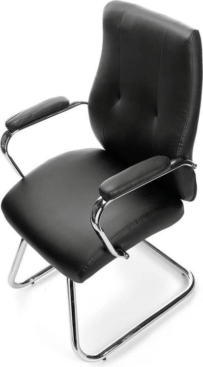 Actual product image Rocada Visitor chair 985V22 black imitation leather