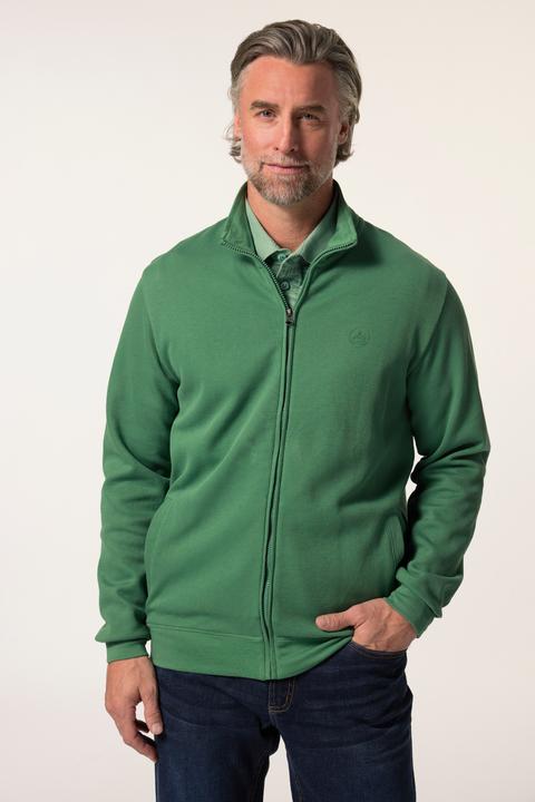 Produktbild Boston Park Sweatjacke, Rippsweat, Stehkragen, bis 84/86 (58)