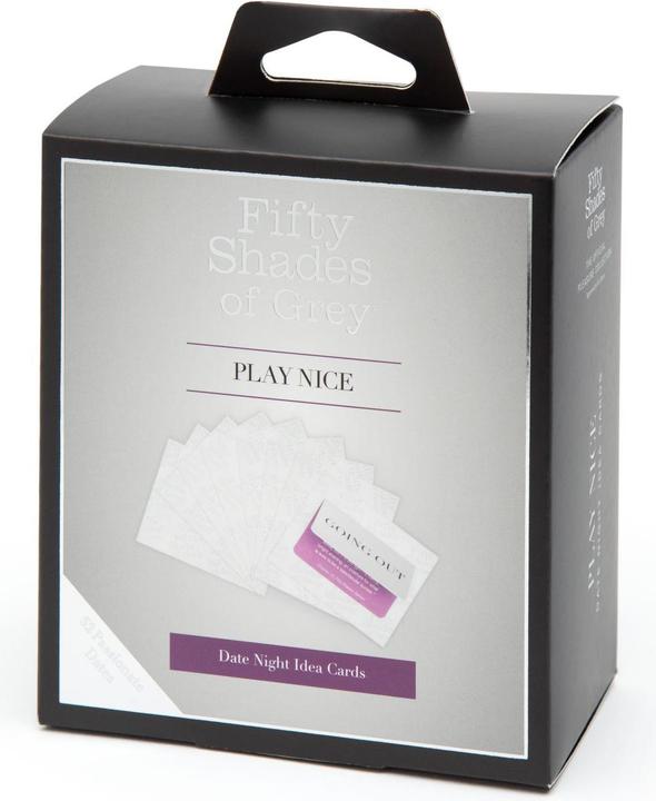 Productafbeelding Fifty Shades of Grey Play Nice Date Night Idea Cards (Diverse, Duits, Engels)
